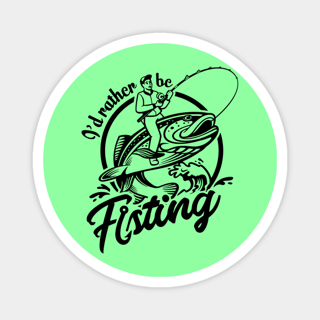 Fishing For Life Magnet by windideana